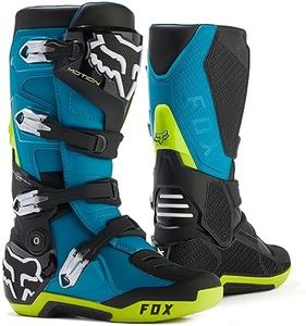 Fox Racing Men's Motion Motocross Boots, Maui Blue, 12