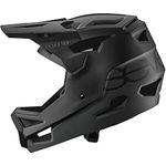 7 iDP Project 23 ABS MTB Mountain Bike Full Face Vented Bicycle Helmet (Black, M (58cm - 59cm))