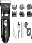 oneisall Cat Clippers for Matted Hair, Quiet Cat Shaver for Long Hair, Cordless Cat Hair Trimmer for Grooming, 2 Speed Pet Shaver Cat Grooming Kit for Cats Small Dogs Animals (Black)