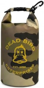 Dead Bird Enterprises Waterproof 2L Dry Bag, Camouflage Floating Shell Pouch with Roll Top Closure for Duck Hunting, Beach, Boating, Kayaking, Fishing & Camping, 500D PVC Tarpaulin Camo Dry Bag