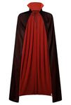 Halloween Costume Men Cosplay Stand Collar Devil Vampire Cape Masquerade Dress Up140CM/55inch