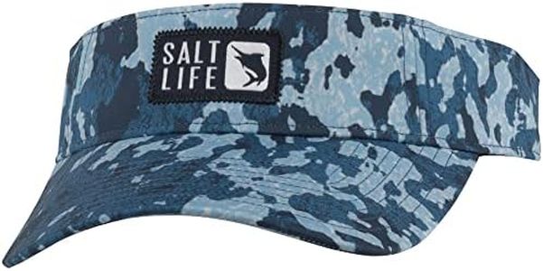 Salt Life Men's Atlas Visor, Blue, One Size