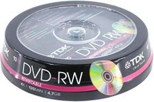 30 x TDK Blank DVD-RW Disc (4x 120min 4.7GB) Video/Data DVD Re-Writable