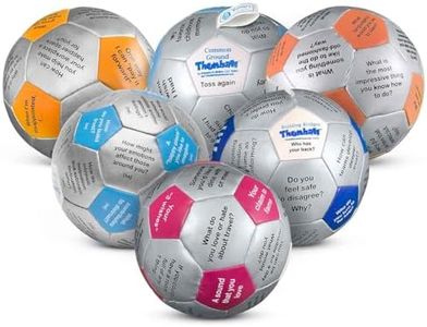 Trainers Warehouse EQ Thumball Set | 6" Thumballs for Team Building - Develop Emotion Intelligence Conversations | More Than 150 Discussion topics (EQ Thumball Set)