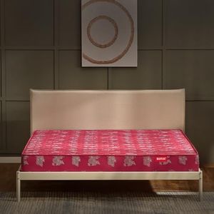 Kurl-On Mattress |Rutile | Natural Coir Mattress, (72x48x5 Inches, Firm Support) Double Size Bed Mattress, Coir Mattress.