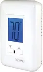 KING ES230-R MAX22 Electronic Line Voltage Non-Programmable Thermostat, 3-Wire, 208/240V, 22A