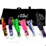Beautiful Marlin, Tuna & Dolphin Lure Set - Tournament Rigged