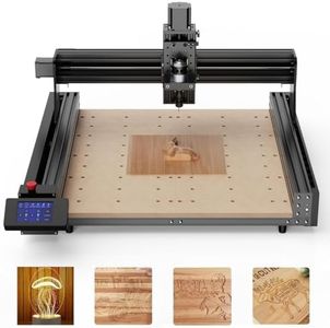 CNC Router Machine,TTC450 3-Axis Engraving All-Aluminum Milling Machine for Engraving, Cutting MDF, Acrylic, Solid Wood, Nylon, PCB, Carbon Fiberboard, Working Area 18.1 x 18.1 x 3.1In CNC Machine