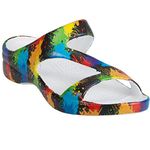 DAWGS Women's Arch Support Loudmouth Z, Paint Balls, 10