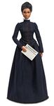 Ida B. Wells Barbie Inspiring Women Doll Wearing Blue Dress, with Newspaper Accessory, Gift for Collectors and Kids Ages 6 Years Old & Up