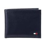 Tommy Hilfiger Men's Dore Passcase Billfold, Navy, One Size