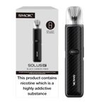 SMOK Solus GT Pod System Vape Kit 700mAh Dual Mode Standard & Boost 2ml Pod Capacity Adjustable Airflow Fast Type-C Charging Compatible with Solus Pod Series for MTL & RDL Vaping No Nicotine, BCF