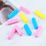 36 Pieces Foam Sponge Hair Rollers 2cm Soft Hair Styling Curlers DIY Hairdressing Curlers Tools for Women and Girls Home Use (Pink, Yellow, Blue)