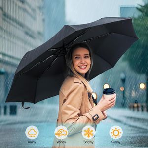 TechRise Compact Windproof Umbrella – Lightweight Travel Design