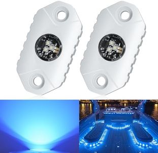 EK ENNOKING LED Boat Interior Lights Marine Deck Cockpit Courtesy Light IP68 Waterproof Boat Lighting 9-36V for Yacht, Kayak, Sailboat, Fishing, Pontoon, Pool (Blue)