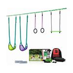 slackers Swing Line - Turn Healthy Trees Into The Perfect Backyard Swingset - slackers Tree Swing Line Kit - Great Tree Swing Addition to Any Yard - Recommended for Ages 3+