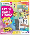 Smartivity 20In1 Art And Craft Activity KitIBirthday Gift For 5,6,7,8,9 Year Old Girls&BoysIClay,Stamp,Tracing,3D House,Origami&Many MoreIToys For Kids Age 5,6,7,8,9|Made In India,Multicolor