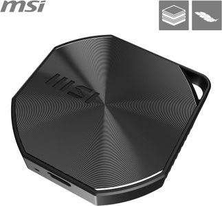 MSI DATAMAG 2TB Portable USB-C SSD – 20Gbps, 1600MB/s, 5-Year Warranty