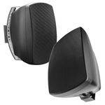 Winston Acoustics 5.25 inch Passive Indoor/Outdoor Wired Waterproof Speakers (Amp Needed), Wall Mountable, Loud Volume, Suitable for Gym, Garden,Office,Retaurant, Retail (2)