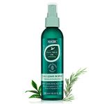 HASK Tea Tree Oil 5-in-1 Leave-In Conditioner, Soothing and Restoring for All Hair Types, colour safe, gluten-free, sulfate-free, paraben-free - 1 175mL Bottle