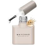 MAYCHAO Gel Nail Polish Builder Nail Gel 5 in 1 Builder Strengthener Gel Clear Builder Nail Gel Color Hard Gel Builder Extension Nail Gel for Holiday Nails Gel Polish Nail Art Design Nail for Women