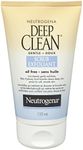 Neutrogena Exfoliating Face Scrub, Deep Clean Gentle Facial Scrub, 125 mL