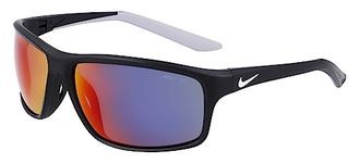 NIKE Unisex Nike Adrenaline 22 Dv2154 Sunglasses, Matte Black/Field Tint, 7 8 UK