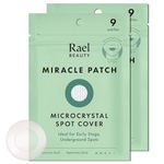 Rael Miracle Microcrystal Spot Cover - Hydrocolloid, Patches with Tea Tree Oil, Early Stage (18 Count)