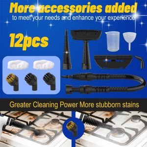 Handheld Steam Cleaner – 12-Piece Multipurpose Cleaning Set