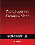 Canon Premium Photo Paper, Matte, 8