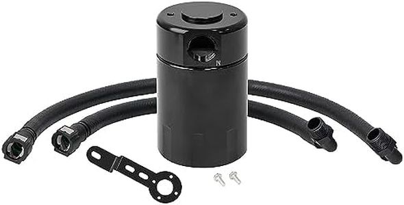 EVIL ENERGY Air Oil Separator,Oil Catch Can Compatible with 2014-2018 Chevy Silverado 1500/GMC Sierra 1500 2015-2020 Chevy Tahoe/Suburban/GMC Yukon 3OZ
