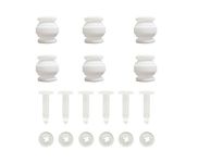 BTG Upgrade White Damping Rubber Balls & Anti-Drop Pins kit Transparent for DJI Phantom 3 Pro Professional Standard Advanced Gimbal Anti Vibration