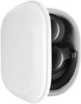 Geekria Shield Headphones Case Compatible with JBL Tune 720BT, Tune 770NC, Tune 760NC, Tune710BT, Live 770NC, Live 660NC Case, Replacement Hard Shell Travel Carrying Bag with Cable Storage (White)