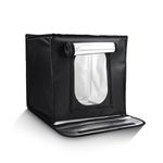 Digitek (DPLB 6060) Portable 40W Photography Light Box, 60cm, 2700K–9900K Color Temperature Bi-Color LED Panels, 0–100% Dimming, 90 CRI, 6 Color PVC Backgrounds, Shadow-Free Shooting