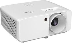 Optoma HZ40HDR Compact Long Throw Laser Home Theater and Gaming Projector, 1080p HD with 4K HDR Input, High Bright 4,000 Lumens