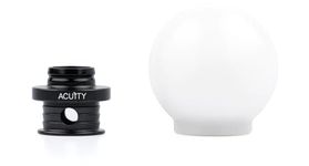 ACUiTY Instruments Poco Insulated Low-Profile Shift Knob in White (M10X1.5)