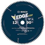 Bosch PRO1290LAM 12-Inch 90 Tooth TCG Laminate Cutting Saw Blade with 1-Inch Arbor