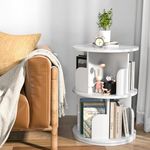 Nidouillet Small Rotating Bookshelf