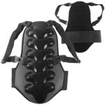 Cienfy Adult Back Spine Protector Anti-Fall Protective Gear for Snowboarding, Skateboarding, Skating and Skiing (Large)