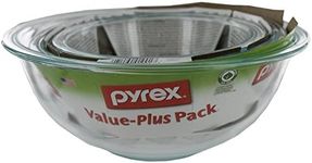 Pyrex Glass, 3-Piece, 3 PC Mixing B