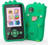 Bluedeal Kids Smartphone Toy with MP3 Player | Kids Mobile | Phone with Dual Camera | Selfi Phone Toy for Kids | 8 MP Camera | in-Built Games with 2.4" Screen | MP3 Mobile for Girls and Boys (Green)