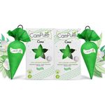 CamPure MANGALAM Camphor Cone (Jasmine) Pack of 2-100% Organic | Air Freshener for Car, Wardrobe, Office Cabin's, Drawers, Travel Bag & Bathroom