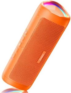 BolaButty Bluetooth Speaker with HD Sound, Portable Wireless, IPX5 Waterproof, Up to 20H Playtime, TWS Pairing, BT5.3, for Home/Party/Outdoor/Beach, Electronic Gadgets, Birthday Gift (Orange)