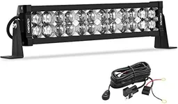 OEDRO LED Light Bar 16 Inch 175W 19250LM Upgraded Spot Flood Combo Led Work Light with 9.85ft Wiring Harness, IP68 Off Road Driving Lamp Fit for Pickup Boat Jeep SUV 4WD 4X4 ATV UTV Truck Tractor