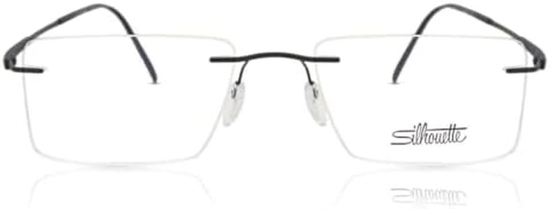 Eyeglasses Silhouette Titan Dynamics Contour (5540) 9040 Pure Black 54/19/140