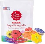 Ann Clark Premium Royal Icing Mix, Cookie Icing 4.3-oz. Squeeze Pouch Makes 2 Cups White Icing