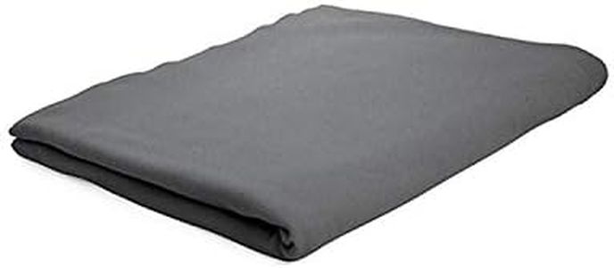 Today Drap Plat, 100% Coton, Canon de Fusil, 180x290 cm, Anthracite