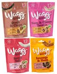 Wagg Dog Treats Bundle Sausage & Mash, Steak & Chips, Bacon Roll, Ham & Cheese Toastie Training Treats for Puppy