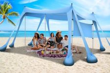 Large Beach Canopy UPF80+ Uv Protec