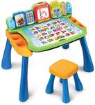 VTech Touch and Learn Activity Table - Musical Kids Desk with Letters, Phonics, Numbers, Music, Shapes, Animals and More - Suitable for ages 3, 4 & 5 Year Olds, Boys & Girls, English Version